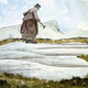 Illustration for article titled One of the First Palaeontologists Wore a Top Hat on the Beach